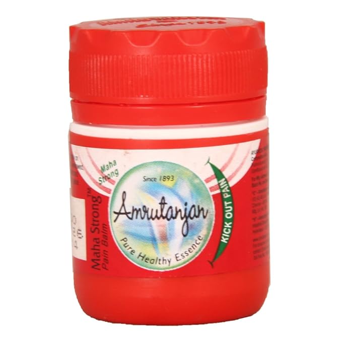 Amrutanjan Pain Balm - Maha Strong, 9ml Bottle